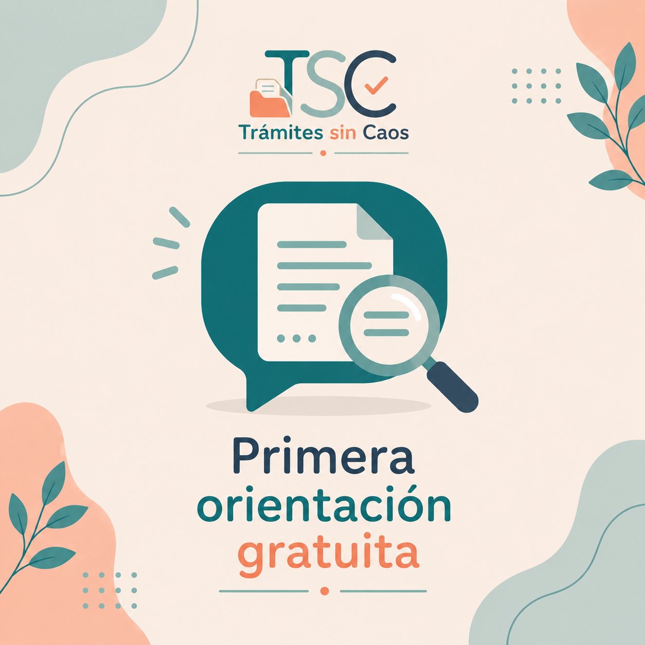 Primera orientación gratuita