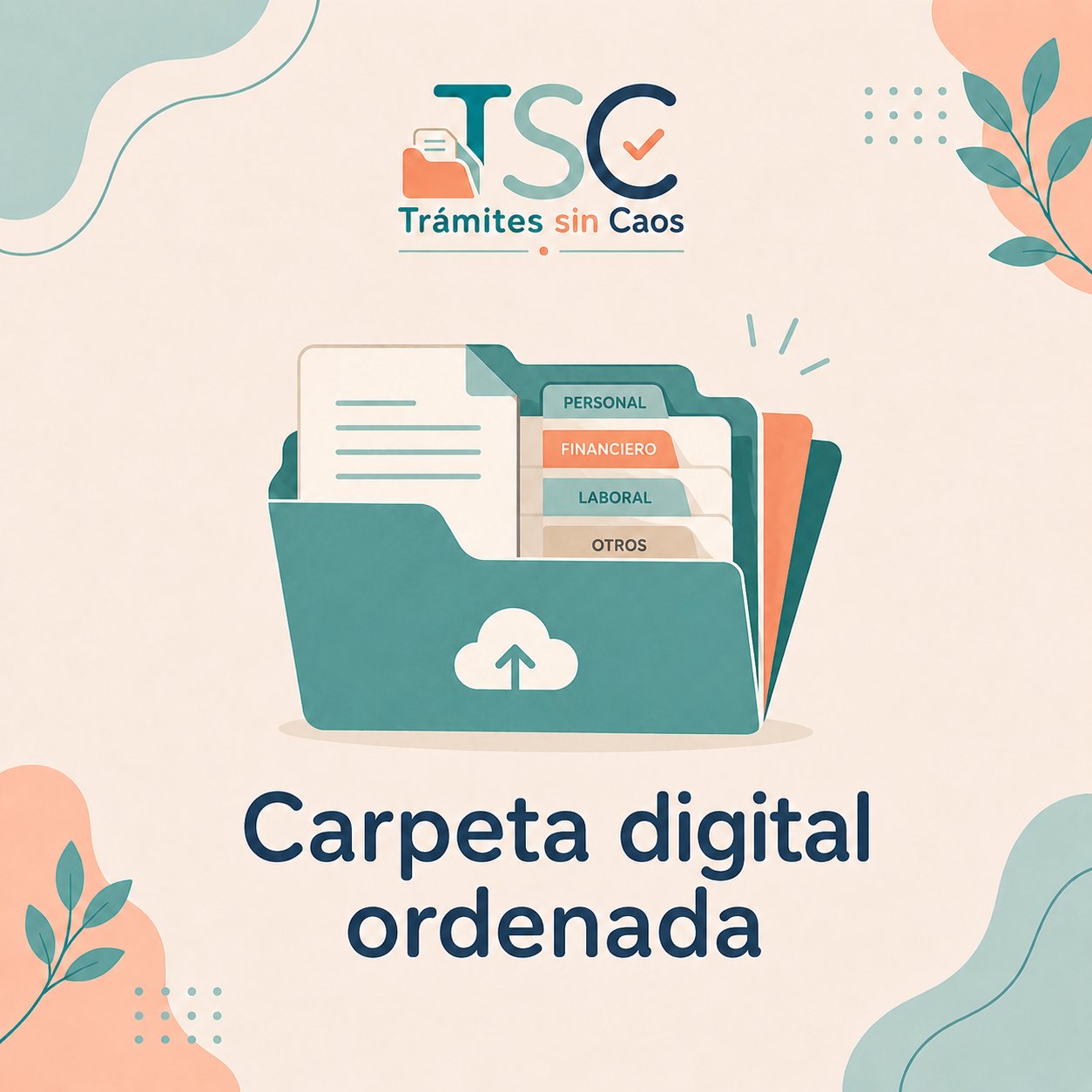 Carpeta digital ordenada